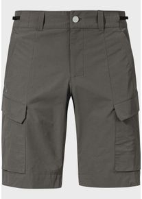 Sch&ouml;ffel Shorts SCH&Ouml;FFEL "Shorts Kitzstein M", Herren, Gr. 48, Normalgr&ouml;&szlig;en, grau (9830, grau), Oberstoff: 95% Nylon 5% Elasthan, Hosen Shorts
