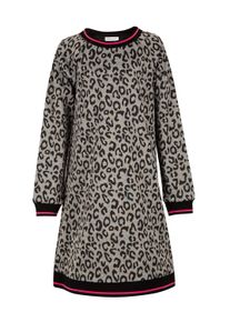 Sommerkleid happy girls "dress", M&auml;dchen, Gr. 146, EURO-Gr&ouml;&szlig;en, anthrazit, Stoff, 100% Polyester, normal, Kleider Sommerkleid