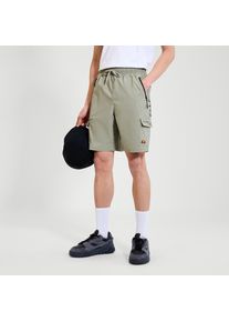 Cargoshorts Ellesse "GAIANO CARGO SHORT", Herren, Gr. S, N-Gr, gr&uuml;n (khaki), Obermaterial: 95% Polyamid, 5% Elasthan, Hosen Cargoshorts