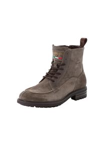 Pantofola d'Oro Winterboots PANTOFOLA D&acute;ORO "SONDRIO HIGH", Herren, Gr. 42, grau (taupe), Leder, Schuhe Winterboots, Winterschuhe, Winterstiefel, Snowboots
