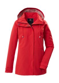 G.I.G.A. by Killtec Funktionsjacke "GS 106 WMN JCKT", Damen, Gr. 46, koralle, Obermaterial: 100% Polyester;Futter: 100% Polyester, G.I.G.A. DX BY KILLTEC, Jacken Funktionsjacke, Winddichte, wasserabweisende Damenjacke mit verstellbarer Passform