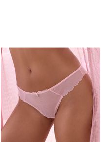 String Vivance, Damen, Gr. 36/38, rosa (ros&eacute;), Spitze, Obermaterial: 90% Polyamid, 10% Elasthan, Unterhosen String, aus Netzspitze in transparenter Optik