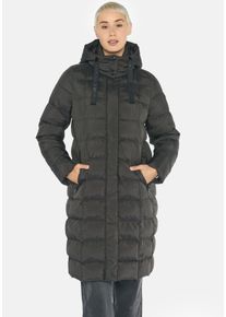 Fuchs & Schmitt Steppmantel FUCHS SCHMITT, Damen, Gr. 38, schwarz, Web, Obermaterial: 100% Polyester, clean, unifarben, regular fit, M&auml;ntel Steppmantel, mit abnehmbarer Kapuze