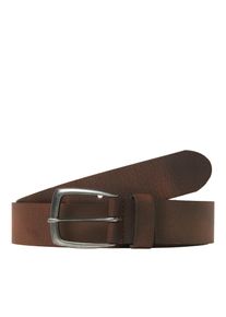Jack & Jones Lederg&uuml;rtel JACK & JONES "JACMICHAEL LEATHER BELT SN", Herren, Gr. 80, braun (braun stone), Leder, unifarben, G&uuml;rtel Lederg&uuml;rtel