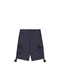Shorts Alpha Industries "Jet Short", Herren, Gr. 32, Normalgr&ouml;&szlig;en, blau (rep.blau), Obermaterial: 100% Baumwolle, Hosen Shorts