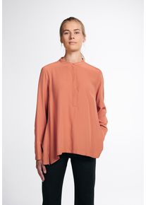 Shirtbluse Eterna "LOOSE FIT", Damen, Gr. 38, pink (fuchsia), 100% Viskose, normal, Blusen Shirtbluse