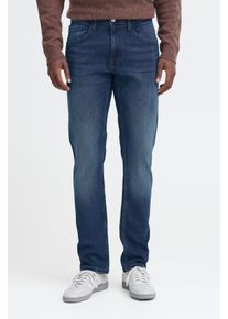 Regular-fit-Jeans Blend "BHTWISTER PP NOOS", Herren, Gr. 33, L&auml;nge 32, blau (denim dunkelblau), Denim/Jeans, Obermaterial: 98% Baumwolle, 2% Elasthan, Abriebeffekte, regular fit kn&ouml;chellang, Jeans Regular-fit-Jeans