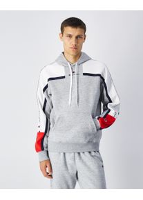 Kapuzensweatshirt Champion "Hooded Sweatshirt", Herren, Gr. L (52/54), noxm, wht, nny, crd, Obermaterial: 70% Baumwolle, 30% Polyester, Sweatshirts Kapuzensweatshirt