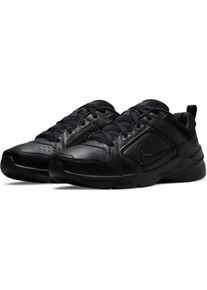 Sneaker Nike "DEFY ALL DAY", Herren, Gr. 44,5, schwarz (schwarz, schwarz, schwarz), Leder, Synthetik, Schuhe Sneaker