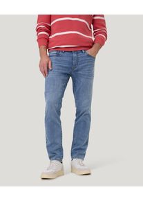 Slim-fit-Jeans "ERIC", Herren, Gr. 34, L&auml;nge 34, blau (sky blau fashion vintage), Denim/Jeans, Obermaterial: 98% Baumwolle, 2% Elasthan, Pioneer Authentic Jeans, unifarben, slim fit kn&ouml;chellang, Jeans Slim-fit-Jeans, in Kn&ouml;chell&auml;nge