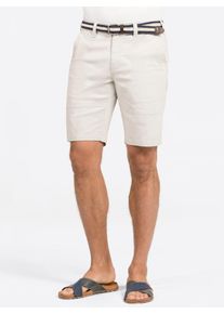 Bermudas Catamaran, Herren, Gr. 52, Normalgr&ouml;&szlig;en, grau (hellgrau), 98% Baumwolle, 2% Elasthan, unifarben, kurz, Hosen Bermudas