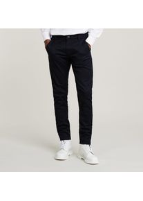 G-Star Raw Chinohose G-STAR "Skinny Chino 3.0", Herren, Gr. 32, L&auml;nge 32, blau (salute), Web, Obermaterial: 97% Baumwolle, 3% Elasthan, unifarben, skinny fit normal, Hosen Chinohose