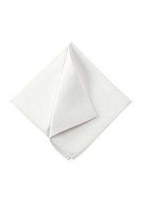 Einstecktuch MONTI "TILO", Herren, wei&szlig;, Seide, Modet&uuml;cher Einstecktuch, aus reiner Seide &ndash; handrolliert & festlich elegant