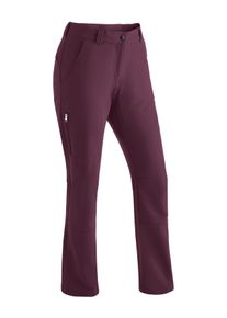 Funktionshose Maier Sports "Helga", Damen, Gr. 42, Normalgr&ouml;&szlig;en, lila (purpurviolett), 91% Polyester, 9% Elasthan, Hosen Funktionshose, warme Damen Outdoorhose, robuste Wanderhose, Regular Fit