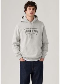 Levi's Hoodie LEVI'S "STANDARD GRAPHIC HOOD", Herren, Gr. XL, 0pen finish tbd 13, Frottee, Obermaterial: 88% Baumwolle, 12% Polyester, l&auml;ssig geschnitten h&uuml;ftbedeckend, eingesetzt Rippb&uuml;ndchen, Sweatshirts Hoodie, mit K&auml;ngurutasche