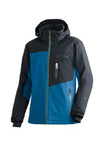Skijacke Maier Sports "Oravice", Herren, Gr. 52, k&ouml;nigsblau, 100% Polyester, hoch geschlossener Ausschnitt, Jacken Skijacke, Herren Winterjacke mit RV-Taschen und Kapuze, wasserdicht