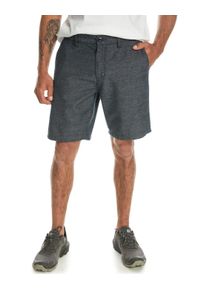 Bermudas Quiksilver "Davis 19", Herren, Gr. 32(M), blau (navy blazer heather), Obermaterial:100% Walkfrottier;, Hosen Bermudas