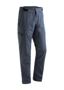 Funktionshose Maier Sports "R3 Zed Pants M", Herren, Gr. 58, Normalgr&ouml;&szlig;en, blau (graublau), 100% Polyester, Hosen Funktionshose, Herren Outdoorhose elastische Wanderhose Regular fit