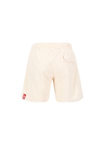 Shorts Alpha Industries "Basic Swim Short", Herren, Gr. S, Normalgr&ouml;&szlig;en, wei&szlig; (jet stream wei&szlig;), Obermaterial: 100% Polyester, Futter: 100% Polyester, Hosen Shorts
