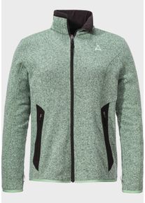 Sch&ouml;ffel Fleecejacke SCH&Ouml;FFEL "Hiking CIRC Fleece Jk Style Yew WMS", Damen, Gr. 42, 6305, gr&uuml;n, Oberstoff: 100% Polyester; Futter: 100% Polyester; Oberstoff Besatz: 100% Polyester, regular fit, hoch geschlossener Ausschnitt, Jacken Fleecejacke