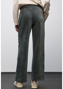 Cordhose Street One, Damen, Gr. 46, L&auml;nge 30, balsam gr&uuml;n, Cord, Obermaterial: 60% Baumwolle, 38% Polyester, 2% Elasthan. Futter: 100% Polyester, unifarben, lang, Hosen Cordhose, mit Stretch und seitliche Taschen