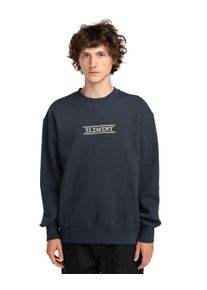 Sweatshirt Element "Olympics", Herren, Gr. S, blau (blau nights), Obermaterial: 50% Walkfrottier, 30% Walkfrottier, 20% Microfaser;, Sweatshirts Sweatshirt