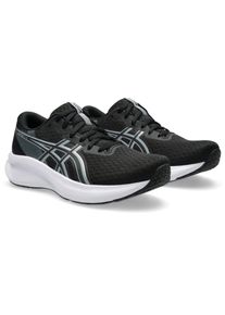 Laufschuh asics "PATRIOT 14", Damen, Gr. 40, schwarz (schwarz, gravel), Textil, Schuhe Laufschuh