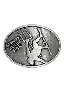 G&uuml;rtelschnalle RETTUNGSRING G&Uuml;RTEL, Damen, silber, G&uuml;rtel G&uuml;rtelschnalle