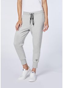 Sweathose Chiemsee, Damen, Gr. XXXL(46), Normalgr&ouml;&szlig;en, neutral gray melange, 90% Baumwolle, 10% Viskose, Hosen Sweathose