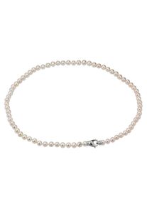 Perlenkette ADRIANA "La mia perla, R2.1, R5.1, R4" Gr. 5, wei&szlig; (silber, 925, wei&szlig;), Halsketten, Damen, 5, Perlen Silber 925 (Sterlingsilber), Perlen, Silber 925 (Sterlingsilber), Perlenkette, mit S&uuml;&szlig;wasserzuchtperlen