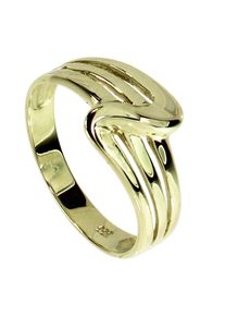 Fingerring OSTSEE-SCHMUCK "- Ursine - Gold 333/000 - ohne Stein" Gr. 64, gold (gold 333, goldfarben, gelb), Fingerringe, Damen, 64, Fingerring
