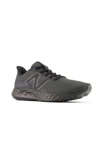Laufschuh New Balance "411", Herren, Gr. 40,5, schwarz (schwarz, schwarz), Textil, Schuhe Laufschuh