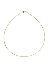 Halsreif OSTSEE-SCHMUCK "- Omega 1,4 mm - Gold 585/000 -" Gr. 45, gold (gold 585, goldfarben, gelb), Halsketten, Damen, 45, Gelbgold 585, Halsreif