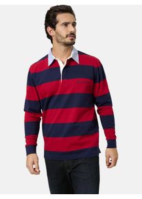 Sweatshirt Babista "Sweatshirt VIORENTO", Herren, Gr. L, rot (rot gestreift), Obermaterial: 100% Baumwolle CO., Sweatshirts Sweatshirt