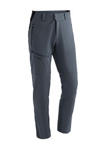 Outdoorhose Maier Sports "Latit Vario M", Herren, Gr. 48, Normalgr&ouml;&szlig;en, grau, 88% Polyester (recycelt), 12% Elasthan, Hosen Outdoorhose, Herren Wanderhose, elastische Funktionshose, Trekkinghose, Regular Fit