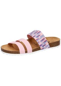 Pantolette Lico "Pantolette Bioline Summer", Damen, Gr. 40, rosa, Synthetik, Schuhe Pantolette