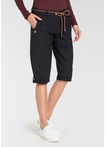 G.I.G.A. by Killtec 3/4-Hose "GS 93 WMN PNTS", Damen, Gr. 46, N-Gr, blau (dunkelnavy), Obermaterial: 65% Baumwolle, 30% Polyester, 5% Elasthan, G.I.G.A. DX BY KILLTEC, unifarben, Hosen 3/4-Hose