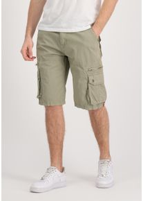 Shorts Alpha Industries "Alpha Short", Herren, Gr. 36, Normalgr&ouml;&szlig;en, beige (vintage sand), Obermaterial: 100% Baumwolle, Hosen Shorts