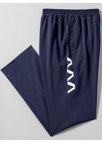 Homewearpants CLASSIC, Damen, Gr. 46, Normalgr&ouml;&szlig;en, blau (marine, wei&szlig;), 93% Polyester, 7% Elasthan, unifarben, lang, Hosen Homewearpants