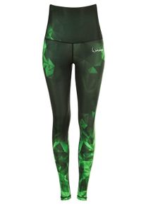 Leggings WINSHAPE "Functional Power Shape HWL102", Damen, Gr. XS, Normalgr&ouml;&szlig;en, gr&uuml;n (smaragd), 80% Polyester, 20% Elasthan, Hosen Leggings, High Waist mit Bauch-Weg-Effekt