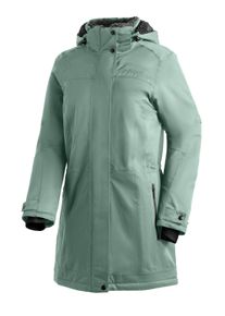Winterjacke Maier Sports "Lisa 2.1", Damen, Gr. 48, gr&uuml;n (seegr&uuml;n), 100% Polyester, Jacken Winterjacke, Damen Mantel, atmungsaktiver Wintermantel, wasserdicht, Regular Fit