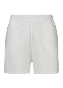 Shorts HUGO UNDERWEAR "SHUFFLE_SHORTS", Damen, Gr. S, N-Gr, beige (natural 102), Jersey, Obermaterial: 48% Baumwolle, 48% Modal, 4% Elasthan, k&ouml;rpernah ca. Mitte Oberschenkel, Hosen Shorts, mit Logoschriftzug