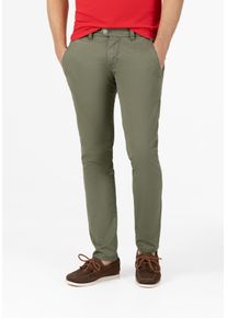 Chinos Timezone "Slim JannoTZ", Herren, Gr. 38/34, L&auml;nge 34, gr&uuml;n, 98% Baumwolle 2% Elastan, normal, Hosen Chinos