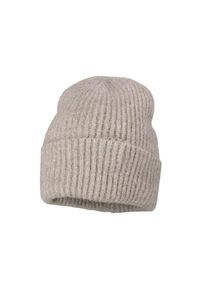 Strickm&uuml;tze CAPO, Damen, beige, Strick, Materialmix, unifarben, M&uuml;tzen Strickm&uuml;tze, Dezente Melange-T&ouml;ne, Grobstrick