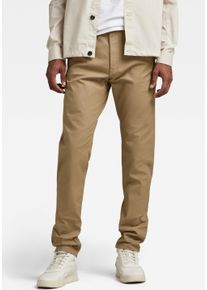 G-Star Raw Chinohose G-STAR "Chino Bronson 2.0 Slim", Herren, Gr. 29, L&auml;nge 32, wei&szlig; (safari), Web, Obermaterial: 98% Baumwolle, 2% Elasthan, unifarben, slim fit lang, Hosen Chinohose, in schmaler Passform