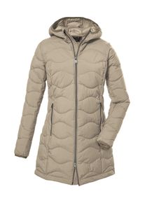 G.I.G.A. by Killtec Steppmantel "GW 20 WMN QLTD PRK", Damen, Gr. 38, beige (hellbeige), Obermaterial: 100% Polyester;Futter: 100% Polyester;F&uuml;llung: 100% Polyester, G.I.G.A. DX BY KILLTEC, M&auml;ntel Steppmantel, Damen Steppparka: wasserabweisend, atmungsaktiv, winddicht