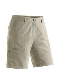 Funktionshose Maier Sports "Nidda", Damen, Gr. 50, Normalgr&ouml;&szlig;en, beige, 100% Polyamid, Hosen Funktionshose, Robuste und vielseitige Funktions-Bermuda, ideal zum Wandern