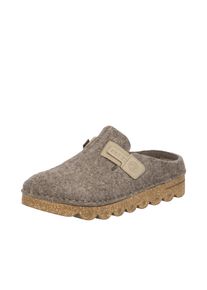 Clog Rieker, Damen, Gr. 36, beige, Textil, Schuhe Clog, Sabot, Hausschuh, Casual-Clog, Plateausohle, zum Schlupfen