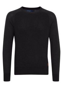 Rundhalspullover Blend "Rundhalspullover BHGandolf", Herren, Gr. XL, grau (charcoal), Obermaterial: 100% Baumwolle CO., Pullover Rundhalspullover