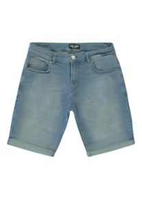 Jeansshorts Cars Jeans "CALIFORNIA Den", Herren, Gr. XS, N-Gr, stone used, Web, Obermaterial: 79% Baumwolle, 20% Polyester, 1% Elasthan, Abriebeffekte, regular fit, Jeans Jeansshorts